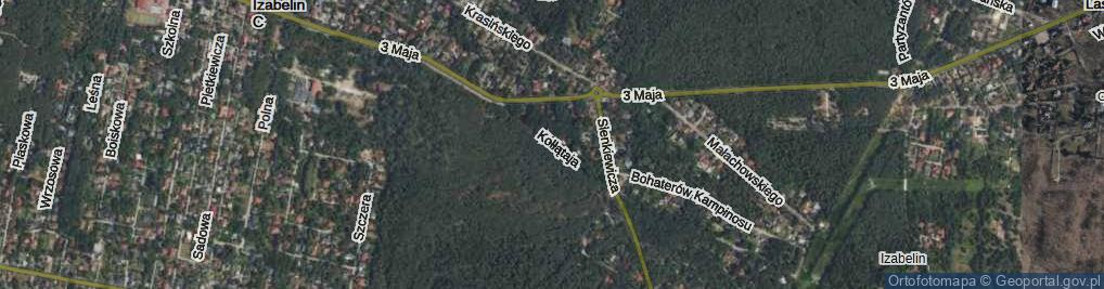 Zdjęcie satelitarne Kołłątaja Hugo ul.